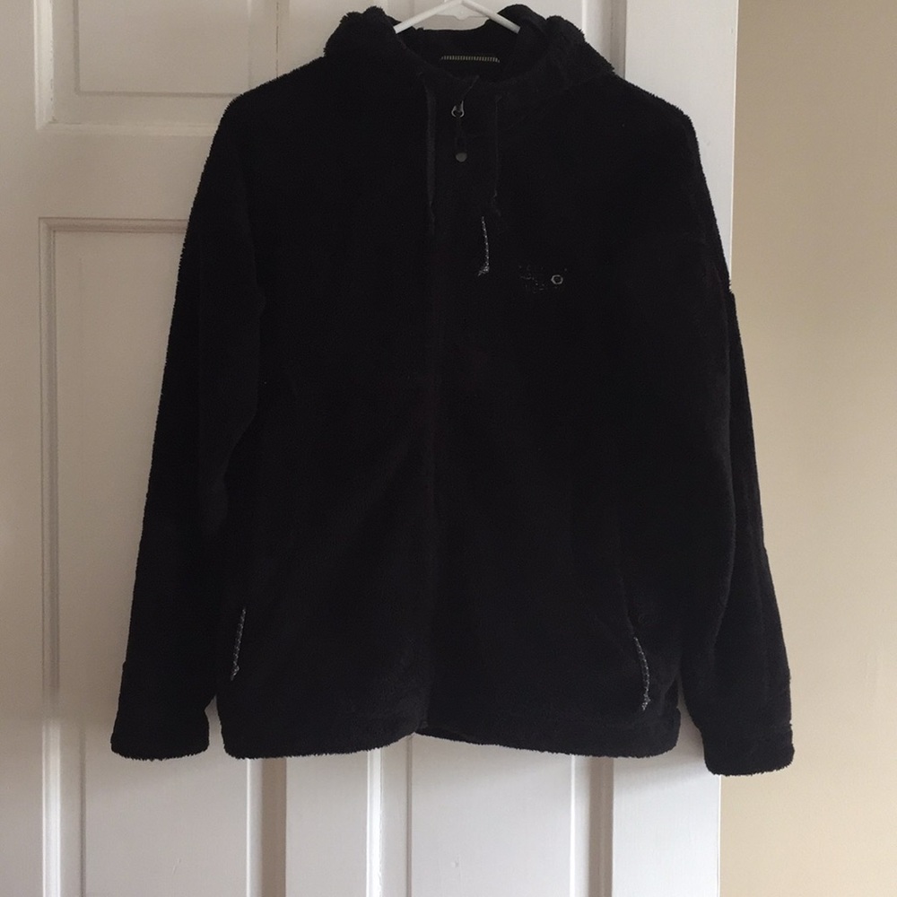 Mountain Hardwear Black Fleece Hooded Jacket